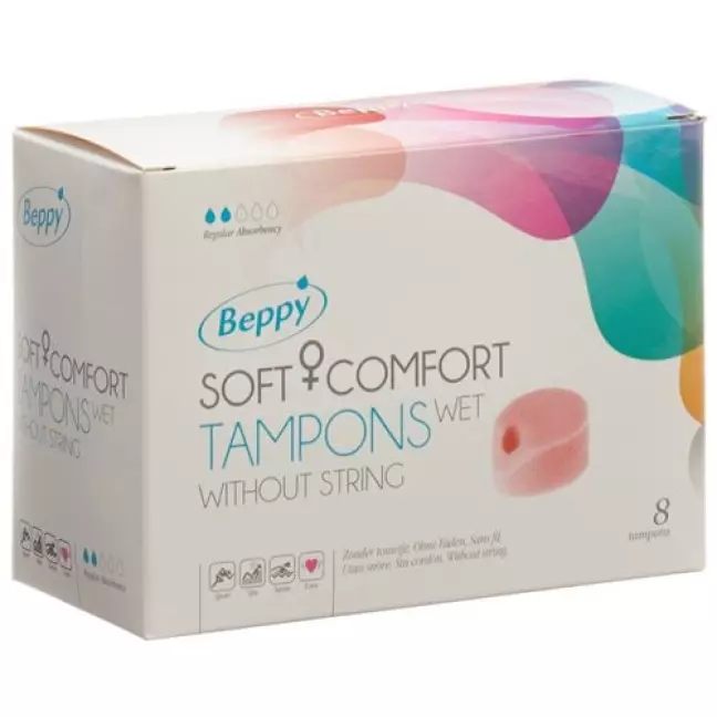 Beppy Soft Comfort Tampons Wet 8 штук Beppy Soft Comfort Tampons Wet 8 штук