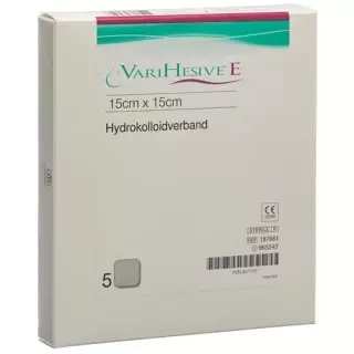 VariHesive E Hydrokolloidverband 15x15см 5 штук