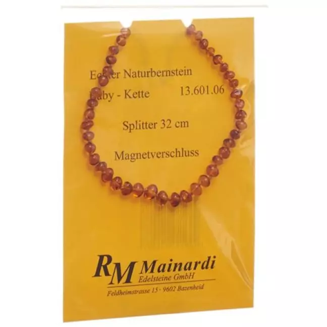 Mainardi янтарь Babykette Splitter 32см Magnetverschluss Mainardi янтарь Babykette Splitter 32см Magnetverschluss