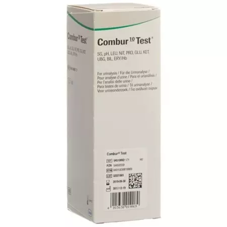 COMBUR 10 TEST STREIFEN COMBUR 10 TEST STREIFEN