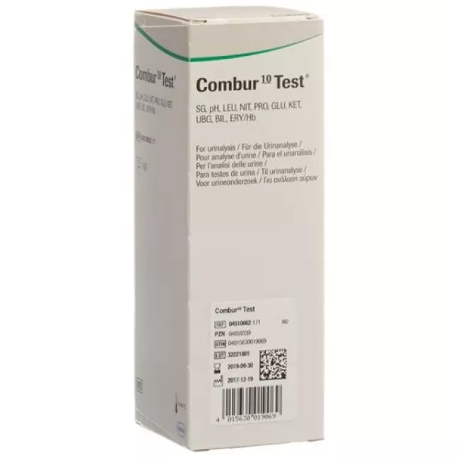 COMBUR 10 TEST STREIFEN COMBUR 10 TEST STREIFEN