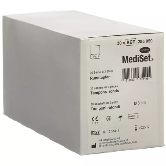 Mediset Rundtupfer 3см 30x 3 штуки Mediset Rundtupfer 3см 30x 3 штуки