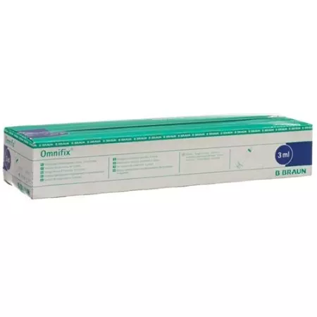 Omnifix Spritze Luer-Lock 3мл 100 штук Omnifix Spritze Luer-Lock 3мл 100 штук