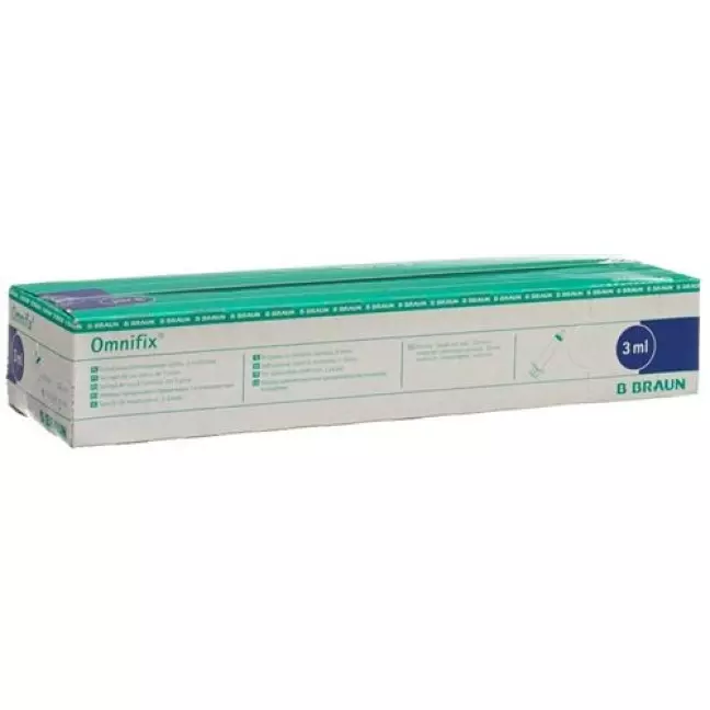 Omnifix Spritze Luer-Lock 3мл 100 штук Omnifix Spritze Luer-Lock 3мл 100 штук