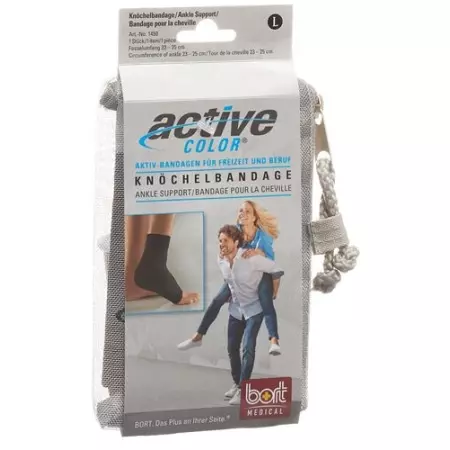 Bort Aktive Color Knochelbandage размер XXL -29см Schwarz Bort Aktive Color Knochelbandage размер XXL -29см Schwarz