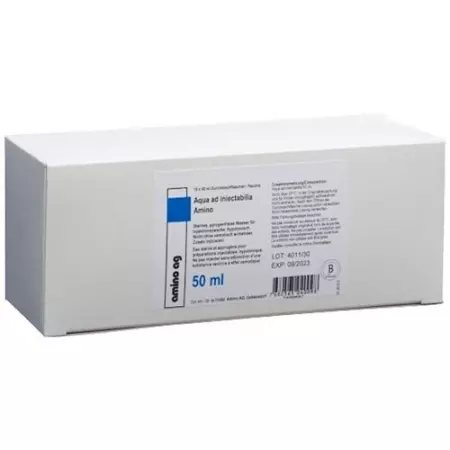 Aqua AD Amino 50 ml 10 Durchstechflaschen Aqua AD Amino 50 ml 10 Durchstechflaschen