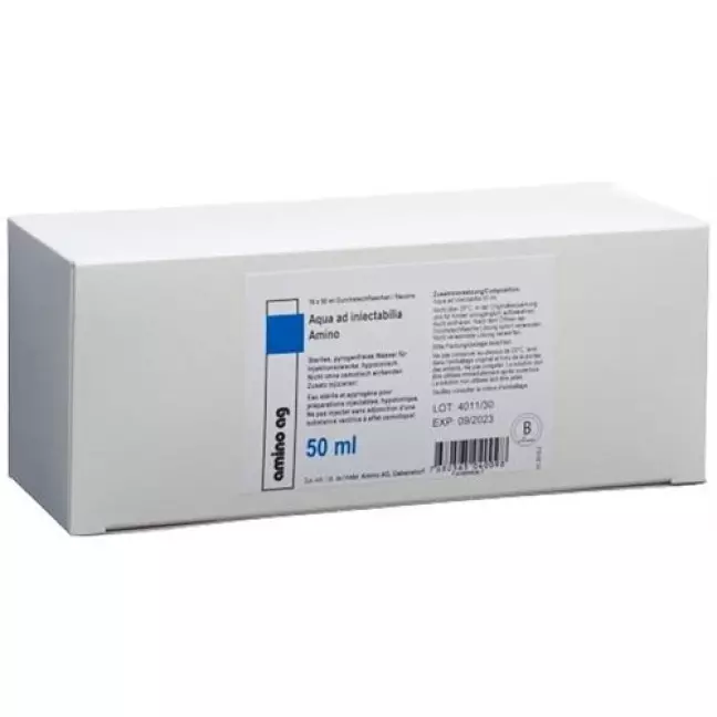 Aqua AD Amino 50 ml 10 Durchstechflaschen Aqua AD Amino 50 ml 10 Durchstechflaschen