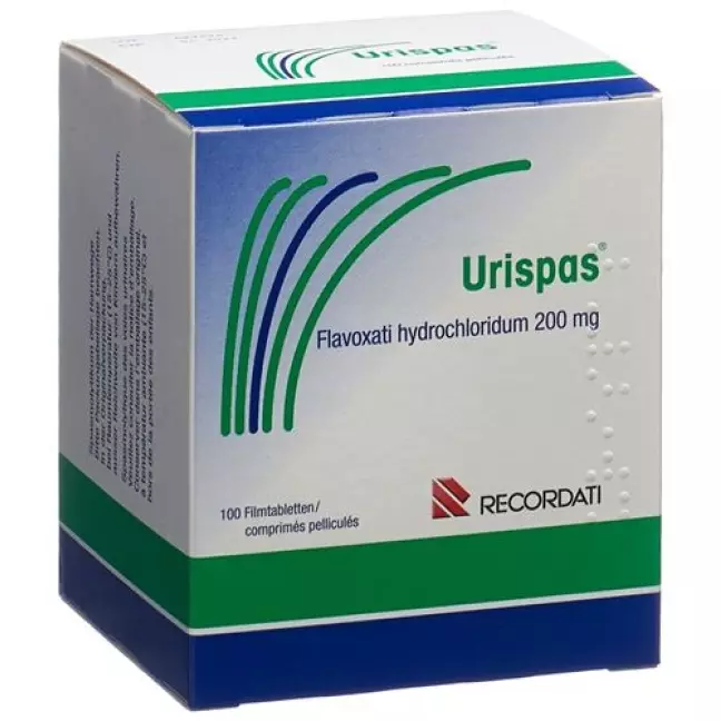 Urispas 200 mg 100 filmtablets Urispas 200 mg 100 filmtablets