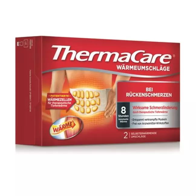 Thermacare Ruckenumschlag S-XL 2 штуки Thermacare Ruckenumschlag S-XL 2 штуки