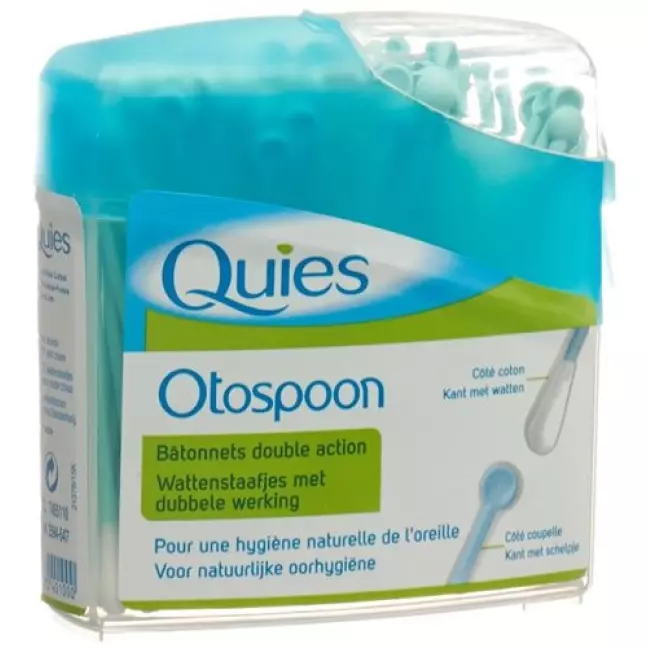 Quies Otospoon Wattestabchen 100 штук Quies Otospoon Wattestabchen 100 штук