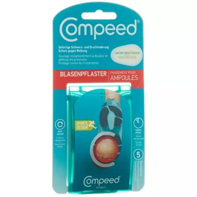 Compeed Blasenpflaster Unter Den Fussen 5 штук Compeed Blasenpflaster Unter Den Fussen 5 штук
