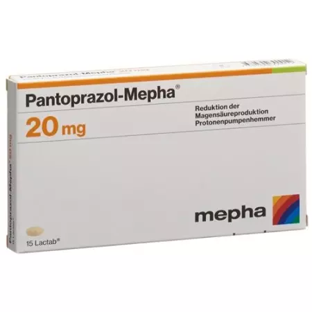 Пантопразол Мефа 20 мг 120 таблеток покрытых оболочкой