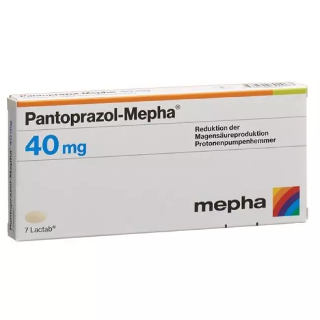 Пантопразол Мефа 40 мг 60 таблеток покрытых оболочкой