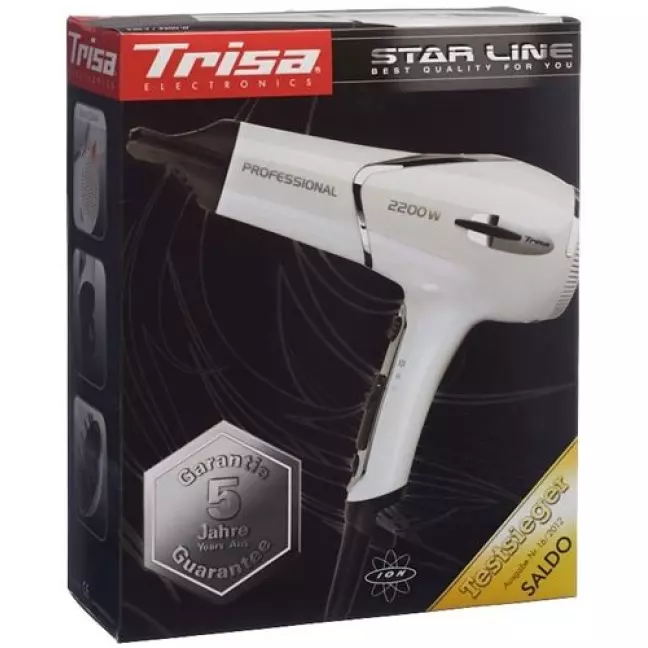 Trisa Haartrockner Professional 2200 Weiss Trisa Haartrockner Professional 2200 Weiss