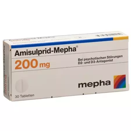 Амисульприд Мефа 200 мг 30 таблеток
