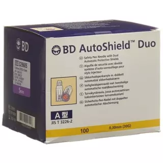 BD Autoshield Tm Duo Sicher-pen-nadel 5мм 100 штук