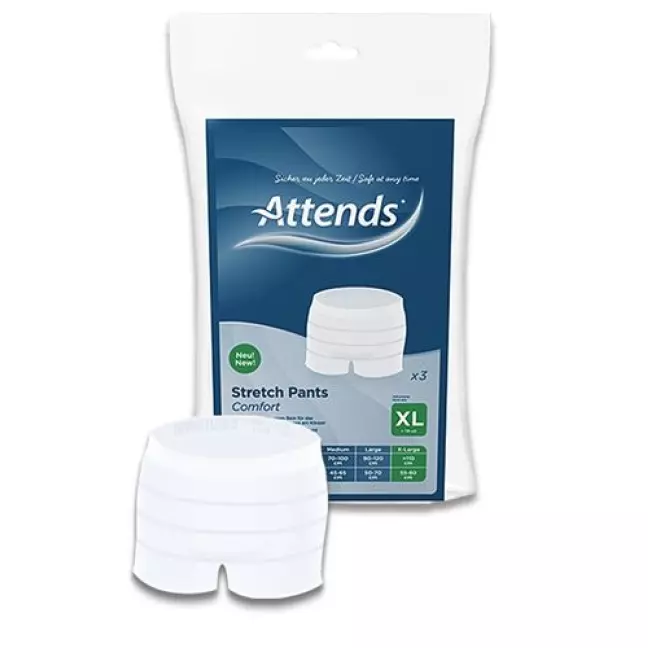 ATTENDS STRETCH PANT COMFOR XL