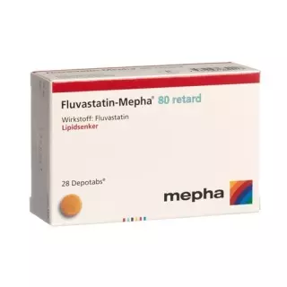 Флувастатин Мефа Ретард 80 мг 98 депо таблеток
