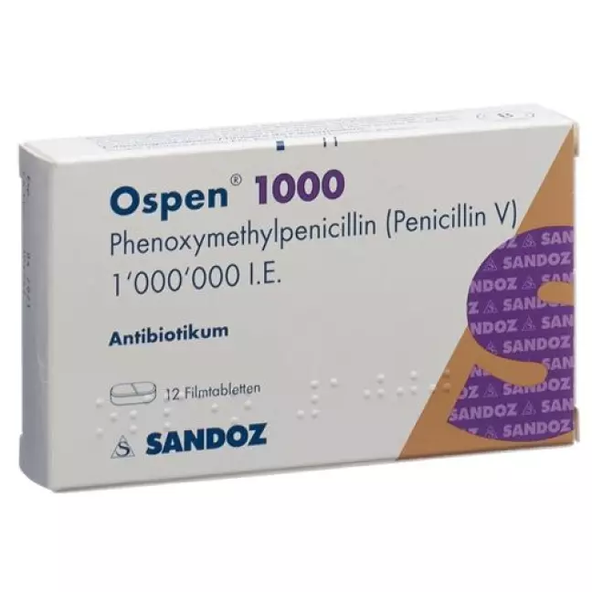 Ospen 1000 1 Mio E 24 tablets Ospen 1000 1 Mio E 24 tablets
