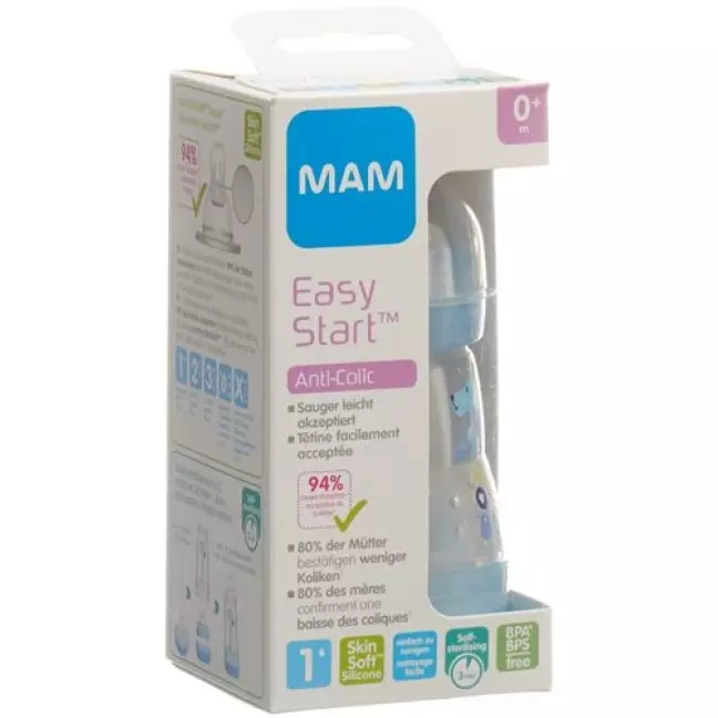 MAM Anti-Colic Schoppenflasche 160мл Boy