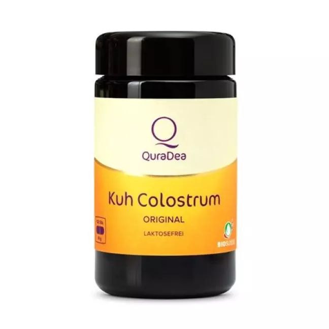 Quradea Kuh Colostrum Original в капсулах Bio пастилки 120 штук Quradea Kuh Colostrum Original в капсулах Bio пастилки 120 штук