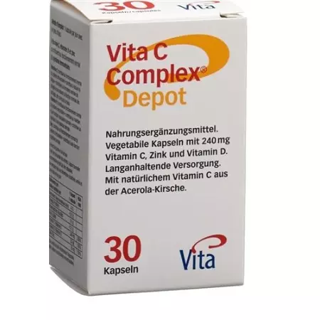 Vita C Complex Depot Kapseln 30 штук Vita C Complex Depot Kapseln 30 штук