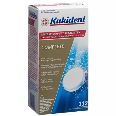 Kukident Reinigung-Tabs Frische Minze 112 штук Kukident Reinigung-Tabs Frische Minze 112 штук
