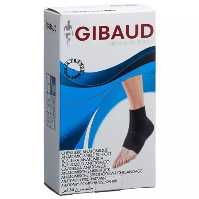 Gibaud Sprunggelenkbandage Anat M 21.5-24.5см schwarz Gibaud Sprunggelenkbandage Anat M 21.5-24.5см schwarz