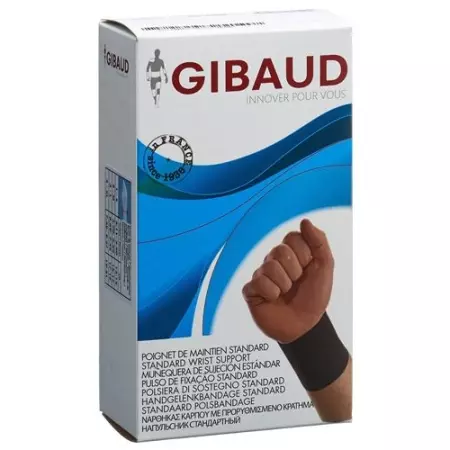 Gibaud Handgelenkmansch Verstellbar S 13-15см Schwarz Gibaud Handgelenkmansch Verstellbar S 13-15см Schwarz