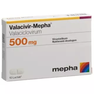 Валацивир Мефа 500 мг 90 таблеток покрытых оболочкой 