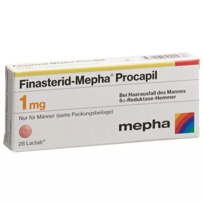 Финастерид Мефа Прокапил 1 мг 28 таблеток покрытых оболочкой