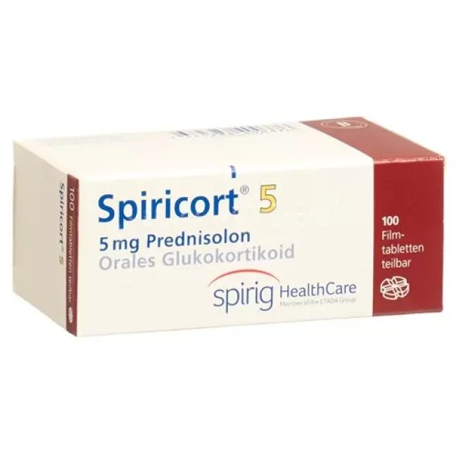 Spiricort 5 mg 100 filmtablets Spiricort 5 mg 100 filmtablets