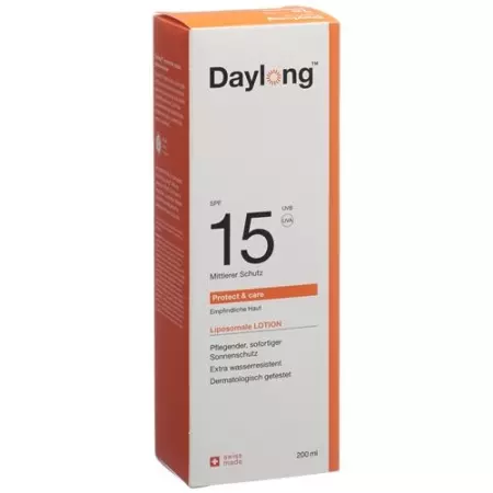 Daylong Protect&care SPF 15 лосьон в тюбике 200мл Daylong Protect&care SPF 15 лосьон в тюбике 200мл