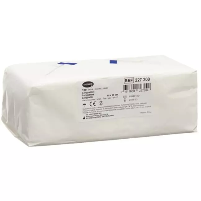 IVF Faltkompressen Typ 17 4-fach 10x20см 100 штук IVF Faltkompressen Typ 17 4-fach 10x20см 100 штук