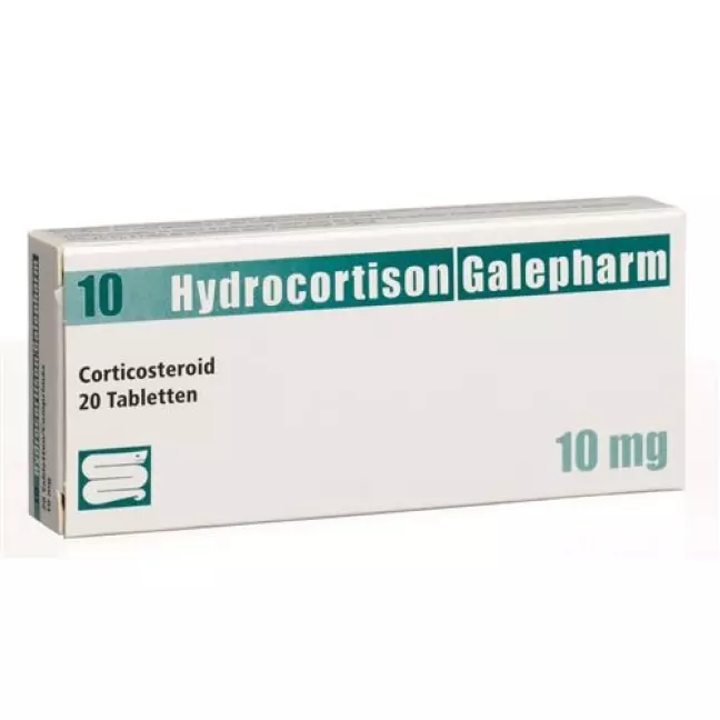 Hydrocortison Galepharm 10 mg 20 tablets Hydrocortison Galepharm 10 mg 20 tablets