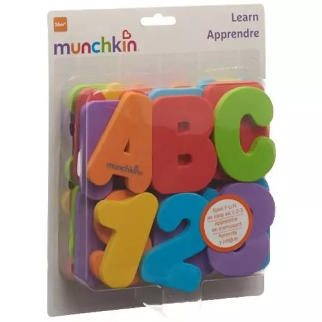 MUNCHKIN BADE BUCHSTABEN+ZAHLE MUNCHKIN BADE BUCHSTABEN+ZAHLE