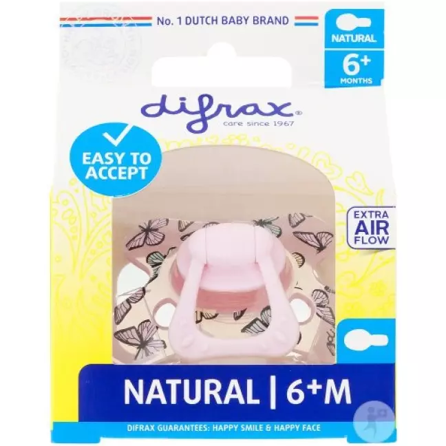 Difrax Nuggi Combi 6+m Silikon Difrax Nuggi Combi 6+m Silikon