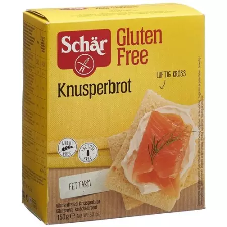 SCHAER KNUSPERBROT GLUTENF SCHAER KNUSPERBROT GLUTENF
