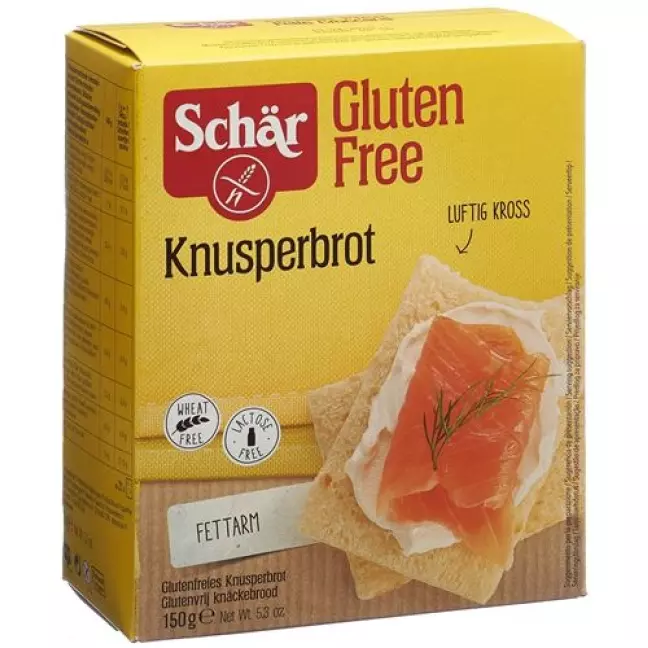 SCHAER KNUSPERBROT GLUTENF SCHAER KNUSPERBROT GLUTENF
