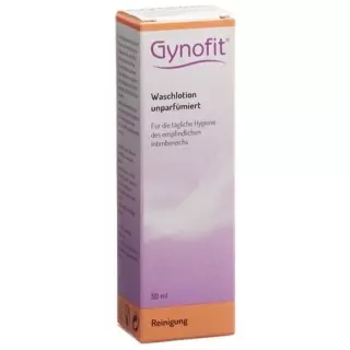 Gynofit лосьон для мытья Unparfumiert Reisepack 50мл