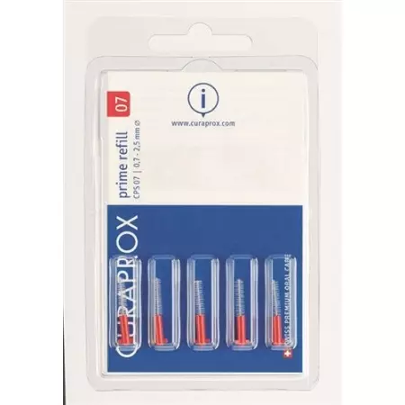 Curaprox CPS 07 Prime Burste Rot 5 штук Curaprox CPS 07 Prime Burste Rot 5 штук