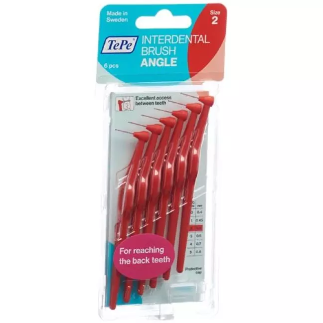 TePe Angle Interdentalbursten 0.5мм 6 штук