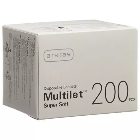 Multilet Super Soft ланцеты F Multi Lanc 200 штук Multilet Super Soft ланцеты F Multi Lanc 200 штук