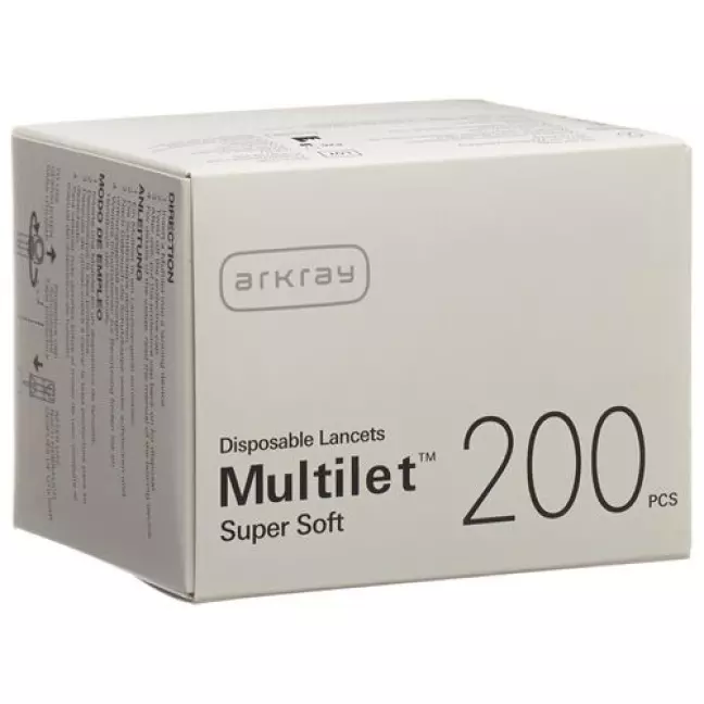 Multilet Super Soft ланцеты F Multi Lanc 200 штук Multilet Super Soft ланцеты F Multi Lanc 200 штук
