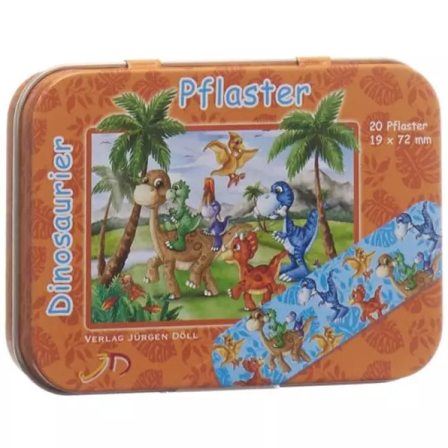 Doell Heftpflaster 19x72мм Dinosaurier доза 20 штук Doell Heftpflaster 19x72мм Dinosaurier доза 20 штук