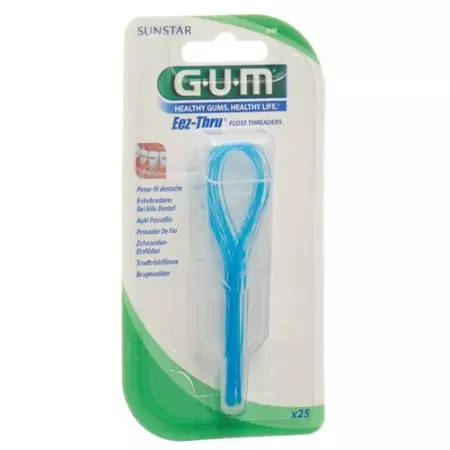 Gum Sunstar Eez Thru Zahnseide Einfadler 25 Sk Gum Sunstar Eez Thru Zahnseide Einfadler 25 Sk