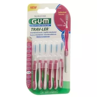 Sunstar GUM Trav-Ler Interdentalbursten 1.4мм 6 штук