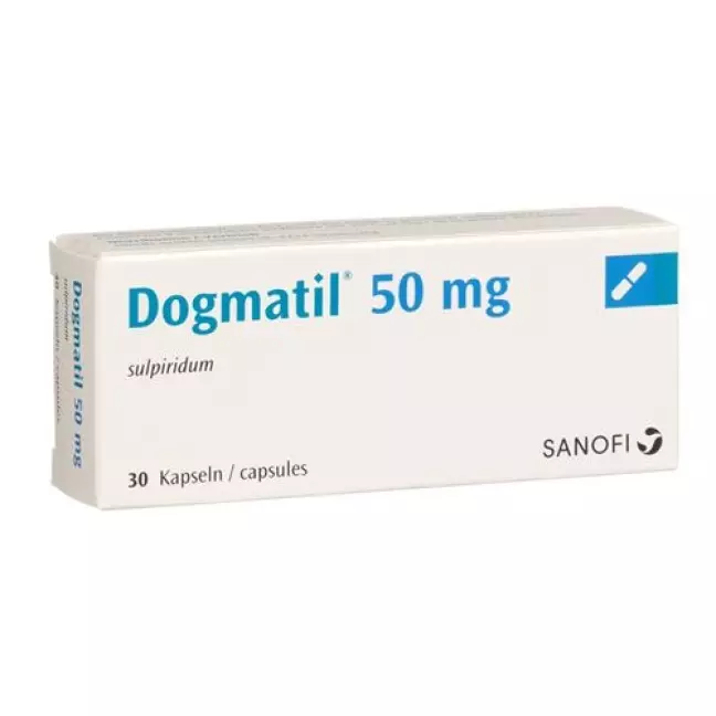 Догматил 50 мг 30 капсул