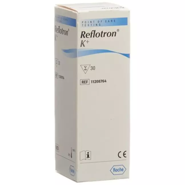Reflotron Kalium Teststreifen 30 штук Reflotron Kalium Teststreifen 30 штук