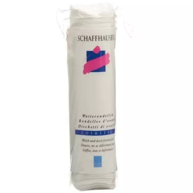 Schaffhauser Wattepads Cosmetic 80 штук Schaffhauser Wattepads Cosmetic 80 штук